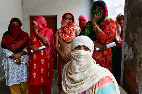 Congress supporters
